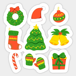 Christmas decorations Sticker